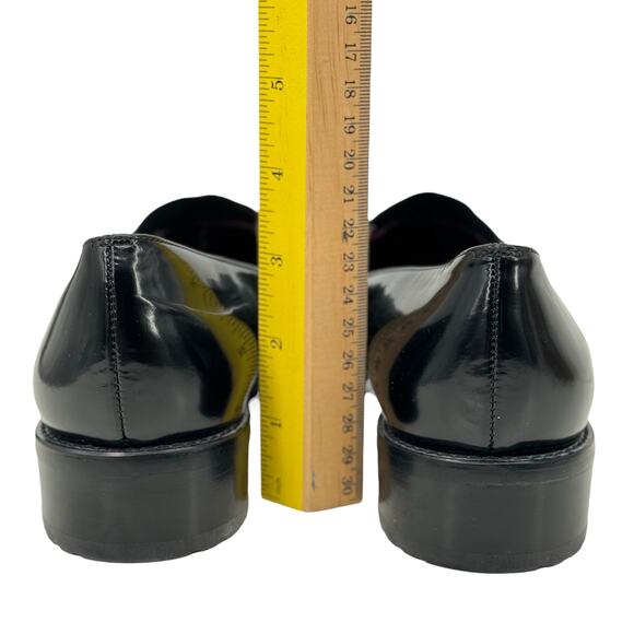 Stuart Weitzman The Band Loafer Elastic SZ 9 Women's Black Patent Career Office - Picture 7 of 11